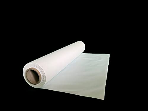 Folientischdecke/Tischdecke/Folie/Festfolie 75 cm breit 100 m/Rolle - abwaschbar (Weiß) von Klojer