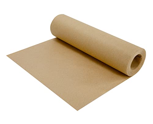 Braun Kraftpapier 30cmx30m Geschenkpapier Rolle Natürliches Recyclingpapier für Kunsthandwerk Geschenkverpackung von Kmbcove