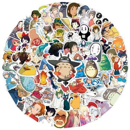 Cartoon Aufkleber Kinder, 100Pcs Wasserfeste Vinyl Stickers für DIY Dekoration, Cartoon Vinyl Wasserdichte Aufkleber für Laptop, Gepäck, Skateboard, Auto, Teens von Kmjxsm