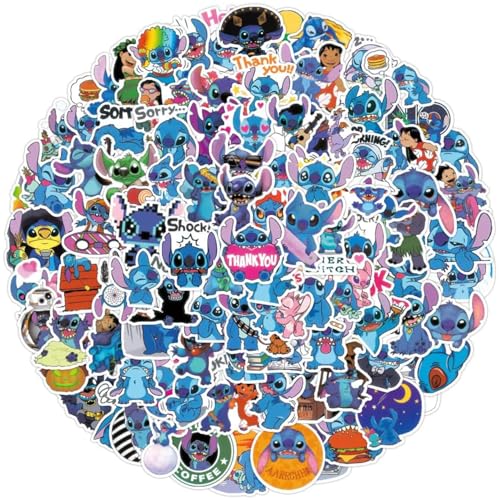 Sticker Aufkleber Kinder Set, 100Pcs Vinyl Wasserdichte Stickers, Cartoon Anime Aufkleber, Wasserfeste Vinyl Stickers für Laptop, Gepäck, Skateboard, Auto, Teens Sticker Aufkleber Kinder Set, 100Pcs Vinyl Wasserdichte Stickers, Cartoon Anime Aufkleber, Wasserfeste Vinyl Stickers für Laptop, Gepäck, Skateboard, Auto, Teens von Kmjxsm
