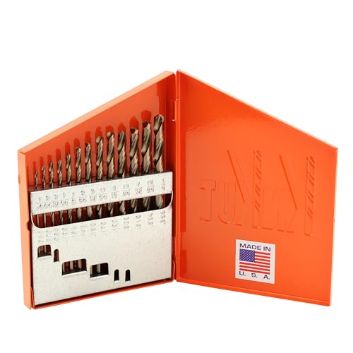 KnKut 13-teiliges HD-Sechskantschaft M35 Kobalt-Bohrer-Bit-Set, 1/16-1/4 Zoll x 64 KnKut 13-teiliges HD-Sechskantschaft M35 Kobalt-Bohrer-Bit-Set, 1/16-1/4 Zoll x 64 von KnKut