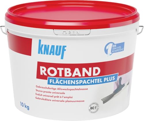 Knauf Rotband Flächenspachtel Plus 10 kg Spachtelmasse von Knauf