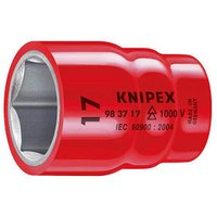 KNIPEX 1/2" 6-kant Steckschlüsseleinsatz Größe: 1/2 Zoll, 11,0 mm von Knipex