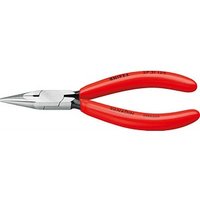 KNIPEX Feinmechanikerzange 37 31 125 poliert, flach-runde Backen 12,5 cm von Knipex