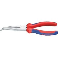 KNIPEX Flachrundzange 38 25 200 verchromt, abgewinkelt 20,0 cm von Knipex