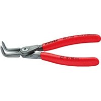 KNIPEX Sicherungsringzange J 01 Innen 48 21 J01 atramentiert, abgewinkelte Spitzen 13,0 cm von Knipex