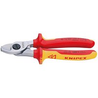 KNIPEX Kabelschere 95 16 165 95 16 165 verchromt 16,5 cm von Knipex