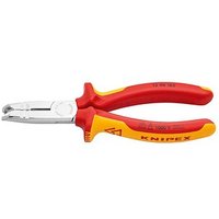 KNIPEX Abisolierzange VDE 13 46 165 verchromt 16,5 cm KNIPEX Abisolierzange VDE 13 46 165 verchromt 16,5 cm von Knipex