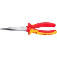 KNIPEX Flachrundzange VDE 26 16 200 verchromt, gerade 20,0 cm von Knipex