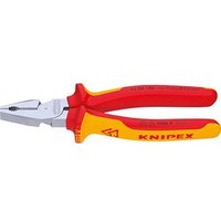 KNIPEX Kombizange VDE Kraft 02 06 180 verchromt 18,0 cm KNIPEX Kombizange VDE Kraft 02 06 180 verchromt 18,0 cm von Knipex