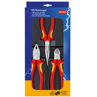 KNIPEX Zangen-Set Elektro 00 20 12 3-teilig KNIPEX Zangen-Set Elektro 00 20 12 3-teilig von Knipex