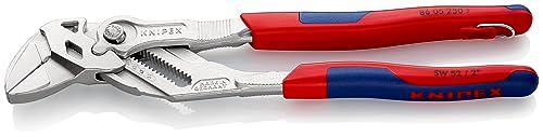 KNIPEX Zangenschlüssel Zange und Schraubenschlüssel in einem Werkzeug mit Mehrkomponenten-Hüllen, mit integrierter Befestigungsöse zum Anbringen einer Absturzsicherung verchromt 250 mm 86 05 250 T BK KNIPEX Zangenschlüssel Zange und Schraubenschlüssel in einem Werkzeug mit Mehrkomponenten-Hüllen, mit integrierter Befestigungsöse zum Anbringen einer Absturzsicherung verchromt 250 mm 86 05 250 T BK von Knipex
