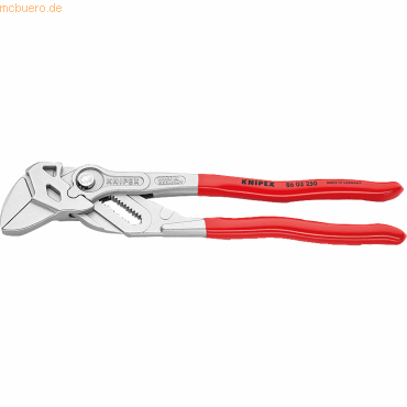 Knipex Zangenschlüssel 86 03 250 DIN ISO 5743 250mm Spannweite 46mm von Knipex