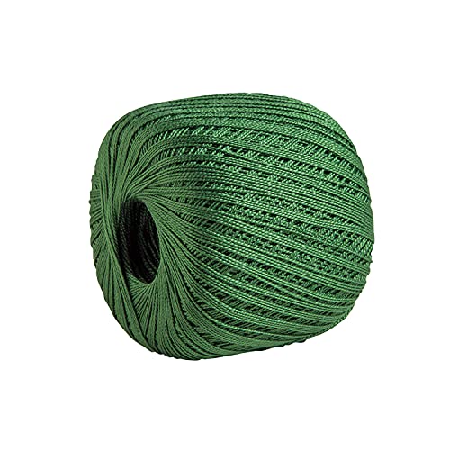 Knit Picks Curio #10 Lace Weight 100% mercerisierte Baumwolle Häkelgarn grün 100g (Jalapeno) von Knit Picks