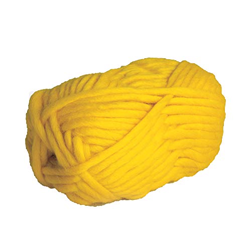 Knit Picks Tuff Puff Garn, 100 % Wolle, super sperrig, 100 g, Gelb Knit Picks Tuff Puff Garn, 100 % Wolle, super sperrig, 100 g, Gelb von Knit Picks