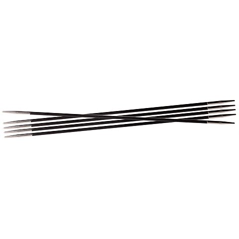 KnitPro Strumpfstricknadeln "Karbonz", Karbonfasern, Länge: 15 cm von Knit Pro