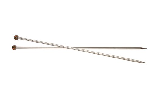 KnitPro K10278 Jackenstricknadeln, Metal, Silber, 35 cm x 2.75 mm, 2 von KnitPro