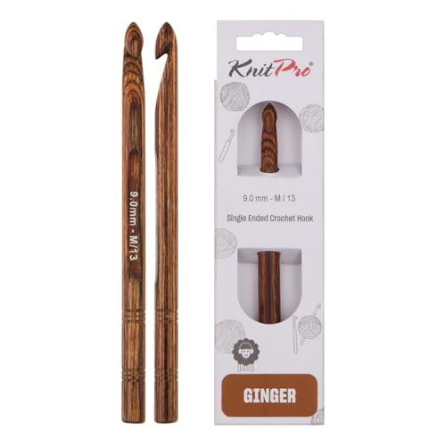 KnitPro – KnitPro Ingwer (9,00 mm) Häkelnadel – 1 Stück KnitPro – KnitPro Ingwer (9,00 mm) Häkelnadel – 1 Stück von KnitPro