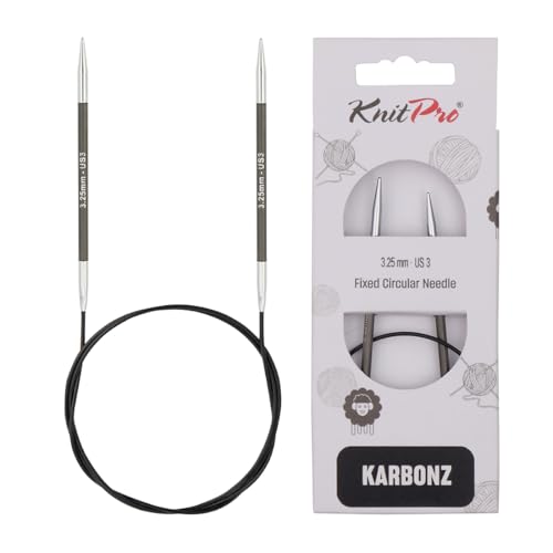 KnitPro Baum, Fibre, Black, 40 cm x 3,25 mm von KnitPro
