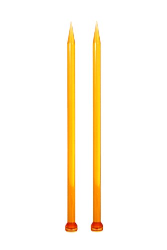 KnitPro 25 cm x 10,00 mm Spitze Nadeln, Mehrfarbig, Farbe von KnitPro