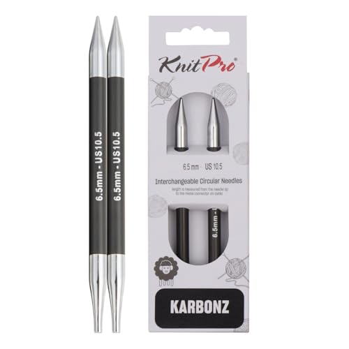 KnitPro 6.5 mm Interchangeable Circular Needles-Normal, Multi-Colour KnitPro 6.5 mm Interchangeable Circular Needles-Normal, Multi-Colour von KnitPro