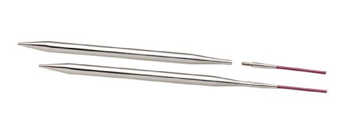 Knit Pro auswechselbare Nadelspitzen 3,00 mm 100 mm 1 Paar aus Metall von KnitPro