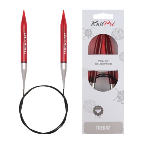 KnitPro 100 cm x 12 mm, mit Rundstricknadeln, Mehrfarbig, Farbe KnitPro 100 cm x 12 mm, mit Rundstricknadeln, Mehrfarbig, Farbe von KnitPro