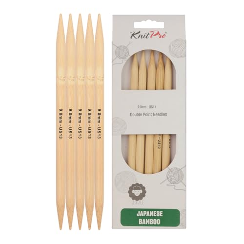 KnitPro K22136 Strumpfstricknadeln, Bamboo, Natur, 20 x 0.9 x 0.9 cm, 5 Count KnitPro K22136 Strumpfstricknadeln, Bamboo, Natur, 20 x 0.9 x 0.9 cm, 5 Count von KnitPro