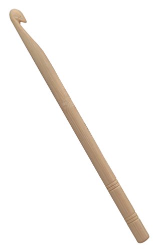 KnitPro – KnitPro Bambus Single Ended (9.00 mm) Häkelnadel – 1 Stück von KnitPro