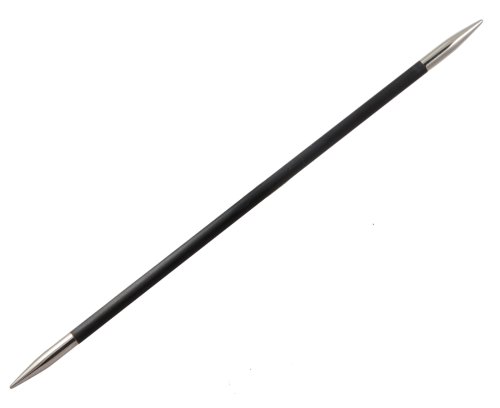 KnitPro K41134 Strumpfstricknadeln, Karbon/Messing, Schwarz, 21x5x0.5 cm, 5 von KnitPro