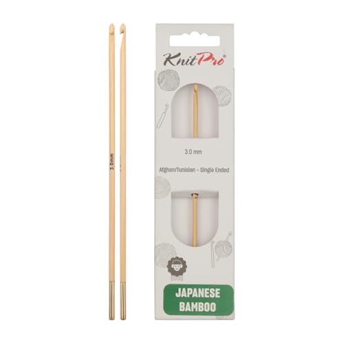 KnitPro Bambus Afghanisch/Tunesische Häkelnadel I 3,00 mm von KnitPro