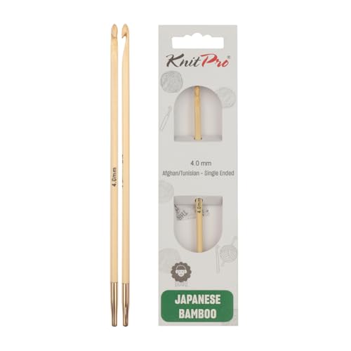 KnitPro Bambus Afghanisch/Tunesische Häkelnadel I 4mm KnitPro Bambus Afghanisch/Tunesische Häkelnadel I 4mm von KnitPro