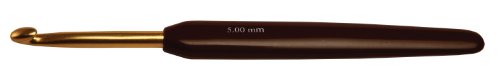 KnitPro Crochet Hook Aluminium: 15cm x 7.00mm, Gold & Schwarz, 15cm x 7mm KnitPro Crochet Hook Aluminium: 15cm x 7.00mm, Gold & Schwarz, 15cm x 7mm von KnitPro