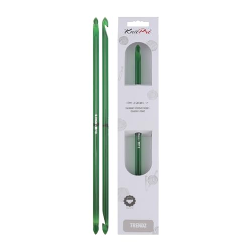 KnitPro Doppelseitiger Haken, Kunststoff, Orange, 9 von KnitPro