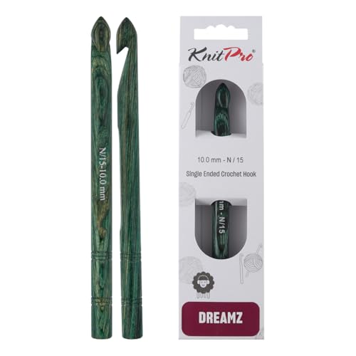 KnitPro Dreamz Einfache Häkelnadeln | 10 mm KnitPro Dreamz Einfache Häkelnadeln | 10 mm von KnitPro