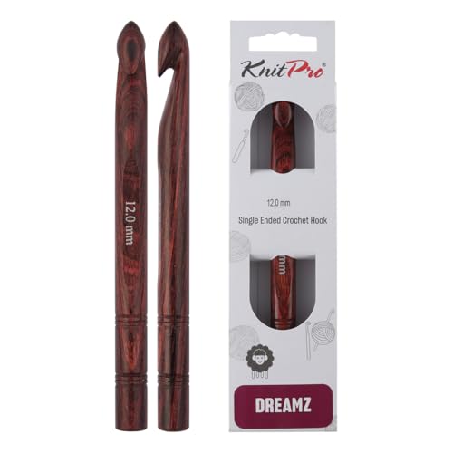 KnitPro Dreamz Einfache Häkelnadeln | 12 mm KnitPro Dreamz Einfache Häkelnadeln | 12 mm von KnitPro