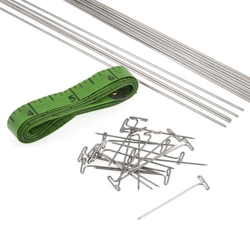 KnitPro Edelstahl-Stäbe für Arbeiten mit Spitze, silberfarben, 8 Stück KnitPro Edelstahl-Stäbe für Arbeiten mit Spitze, silberfarben, 8 Stück von KnitPro