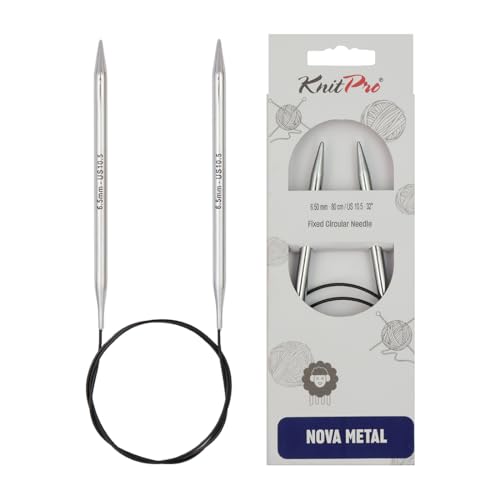 KnitPro Garn, Metall, Silver, 6,5 mm von KnitPro