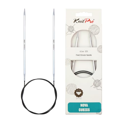 KnitPro K12157 Rundstricknadel, Messing, Mehrfarbig, 4 mm von KnitPro