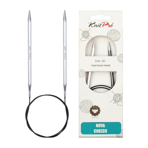 KnitPro K12180 Rundstricknadel, Messing, Silber, 5,5 mm KnitPro K12180 Rundstricknadel, Messing, Silber, 5,5 mm von KnitPro