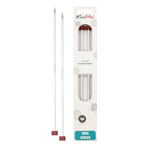 KnitPro K12298 Jackenstricknadeln, Holz, Silber, 4,5 mm KnitPro K12298 Jackenstricknadeln, Holz, Silber, 4,5 mm von KnitPro