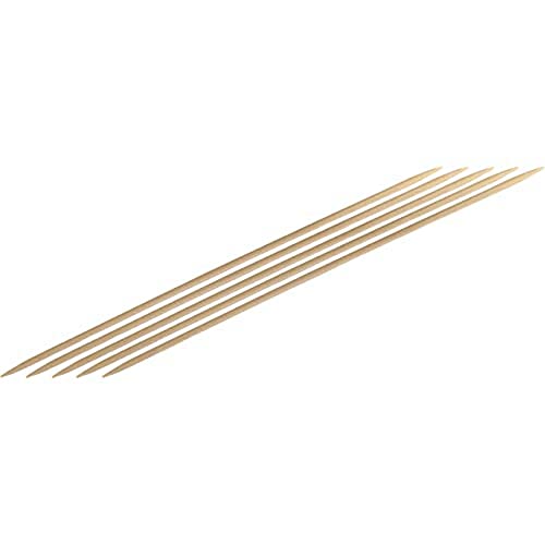 KnitPro K22125 Strumpfstricknadeln, Bamboo, Natur, 20 x 0.3 x 0.3 cm, 5 von KnitPro