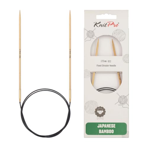 KnitPro K22224 Rundstricknadel, Bamboo, Braun, 60 cm x 2.75 mm KnitPro K22224 Rundstricknadel, Bamboo, Braun, 60 cm x 2.75 mm von KnitPro