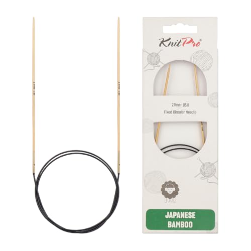 KnitPro K22241 Rundstricknadel, Bamboo, Braun, 80 cm x 2 mm KnitPro K22241 Rundstricknadel, Bamboo, Braun, 80 cm x 2 mm von KnitPro