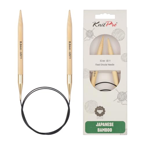 KnitPro K22274 Rundstricknadel, Bamboo, Braun, 100 cm x 8 mm KnitPro K22274 Rundstricknadel, Bamboo, Braun, 100 cm x 8 mm von KnitPro