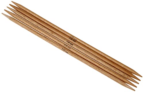 KnitPro K35119 Strumpfstricknadeln, Holz, Mehrfarbig, 5 mm, 5 von KnitPro
