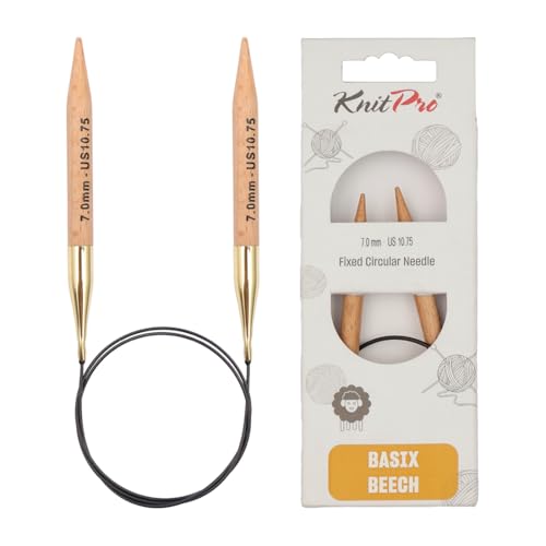 KnitPro K35354 Rundstricknadel, Birkenholz, Braun, 7mm x 120cm KnitPro K35354 Rundstricknadel, Birkenholz, Braun, 7mm x 120cm von KnitPro