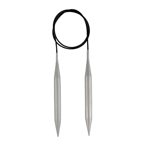 KnitPro K45348 Rundstricknadel, Grau, 100 cm x 5.5 mm von KnitPro