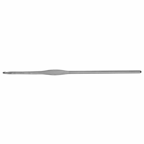 KnitPro KP30766 Häkelnadel, Legierter Stahl, Silber, 15cm x 1,75mm von KnitPro