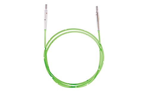 KnitPro K42177 Kabel, Nylon, Neon Grün, 126cm von KnitPro
